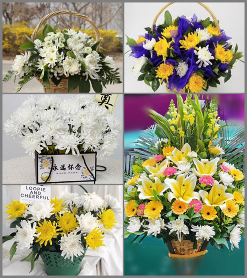 福建宁德古田县平湖镇唐宦村白事提篮配送